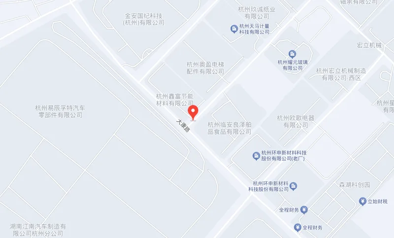 公司位置地图