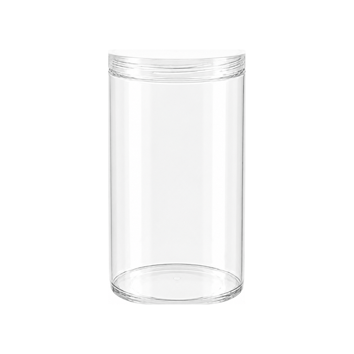 Y85150 800ml 85mm广口PET条状食品罐｜高筒透明包装瓶