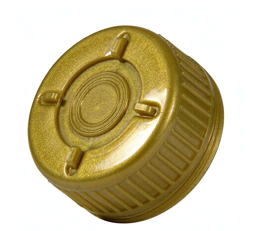 金色塑料旋盖