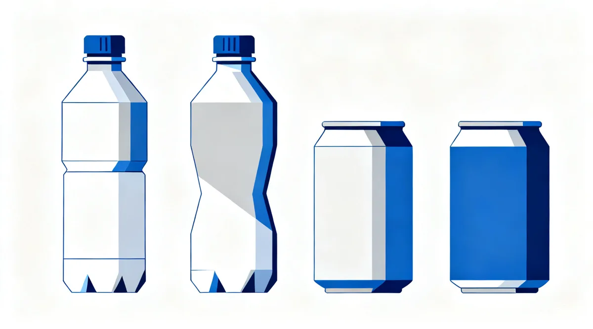 食品包装瓶表面印刷工艺怎么选?PET瓶/塑料罐丝印、烫金、UV、模内标 FAQ——示意图1