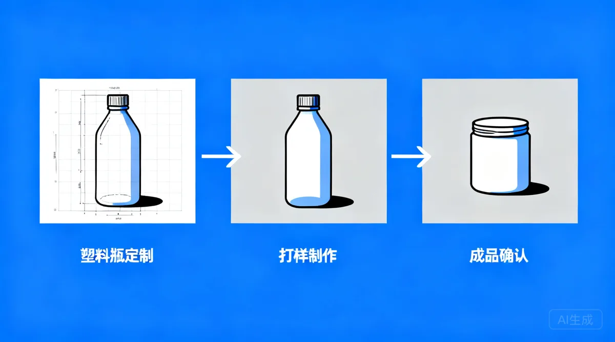 塑料瓶定制流程：从图纸到打样要几天？PET瓶/塑料罐打样周期与确认要点FAQ——示意图2