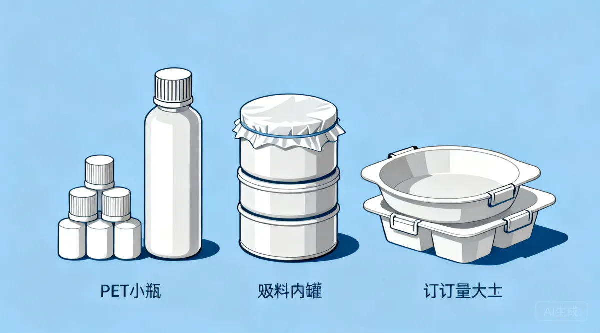 食品小样/试用装包装怎么选?PET小瓶、塑料罐与吸塑内托的规格、密封与起订量 FAQ——示意图2